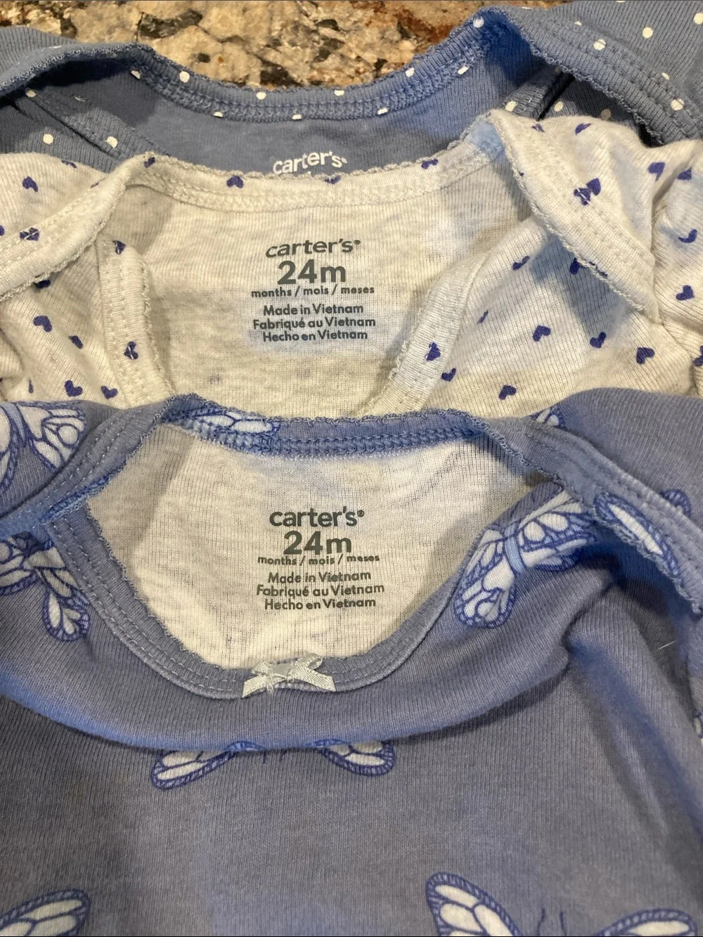 Girls onesies